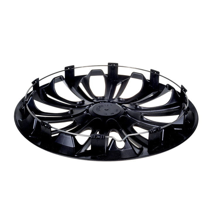 Tappi 14" STRONG Duocolor nero e argento 4 pezzi