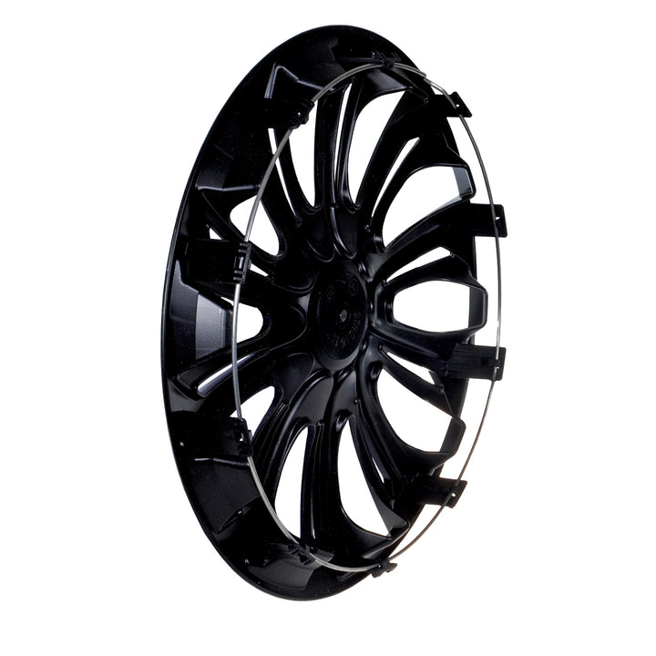 Tappi 14" STRONG Duocolor nero e argento 4 pezzi