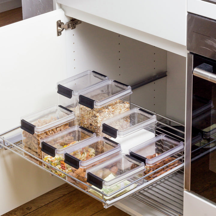 Contenitore Plast Team Oslo da 1,7 l con clip per prodotti sfusi