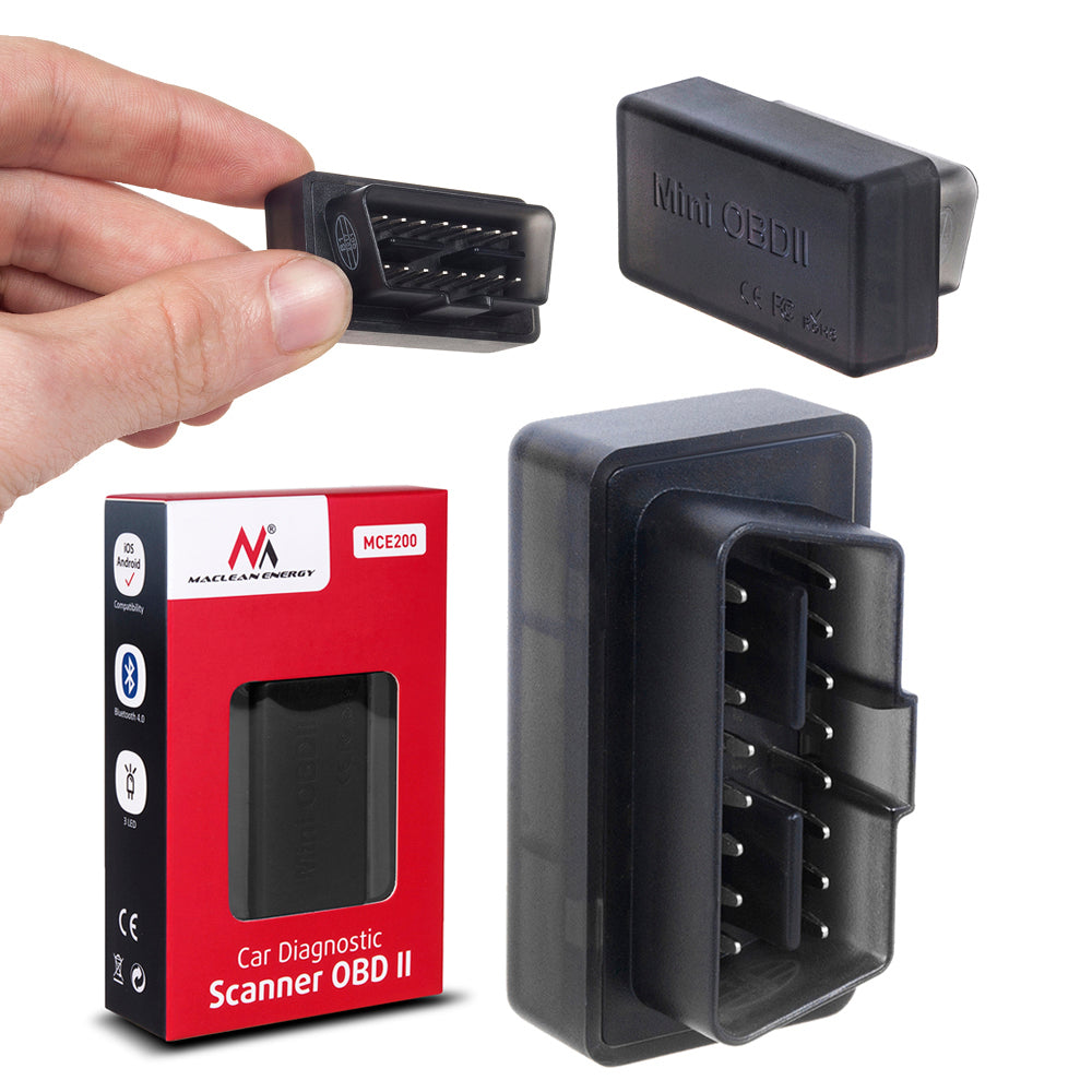 OBDII Bluetooth 4.0 Android IOS Interface Maclean Energy MCE200