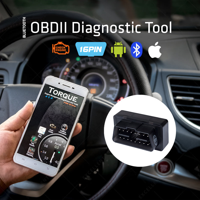 OBDII Bluetooth 4.0 Android IOS Interface Maclean Energy MCE200