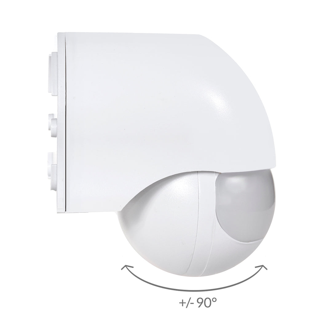Sensore di movimento a infrarossi pir moderno Maclean Energy MCE203 gamma 12m