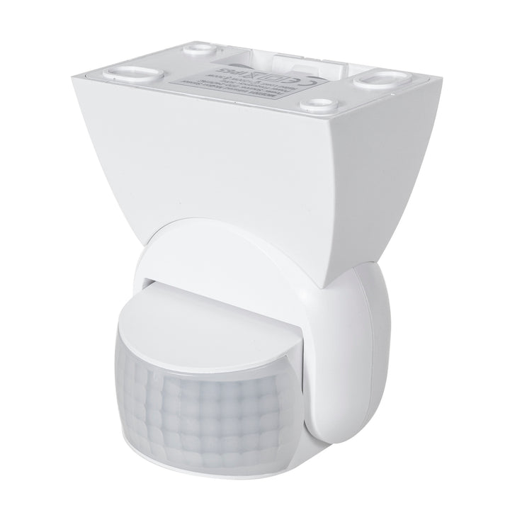 Rilevatore di movimento PIR Maclean, infrarossi, IP65, bianco, portata 12 m, MCE201W