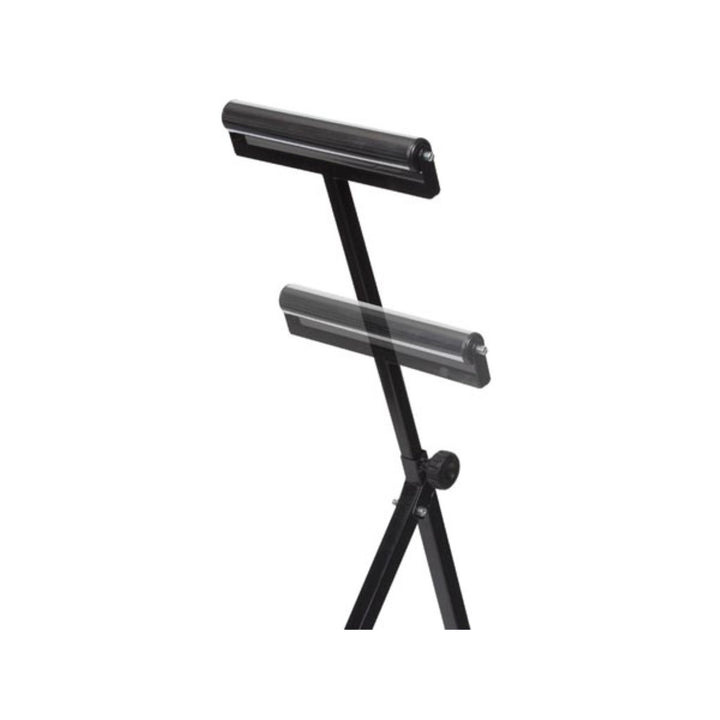 Cavalletto a rulli Toolland MP90 nero regolazione telescopica dell'altezza