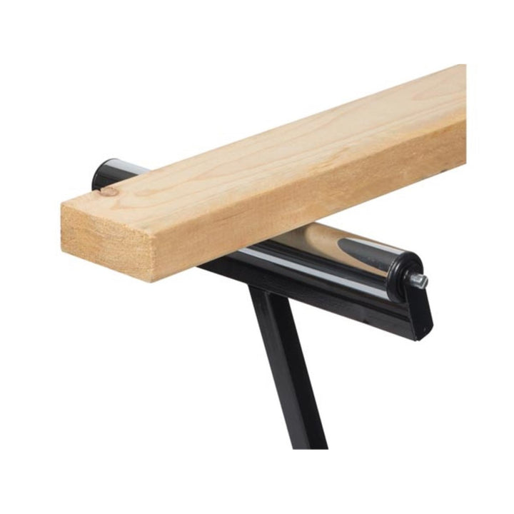 Cavalletto a rulli Toolland MP90 nero regolazione telescopica dell'altezza
