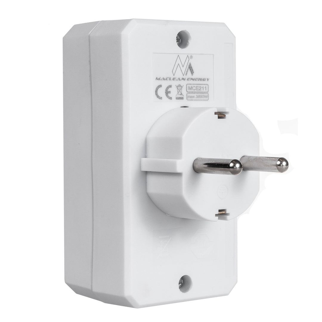 Spina multipla 1x16 Maclean Energy MCE211 1x16A con RANAARDE