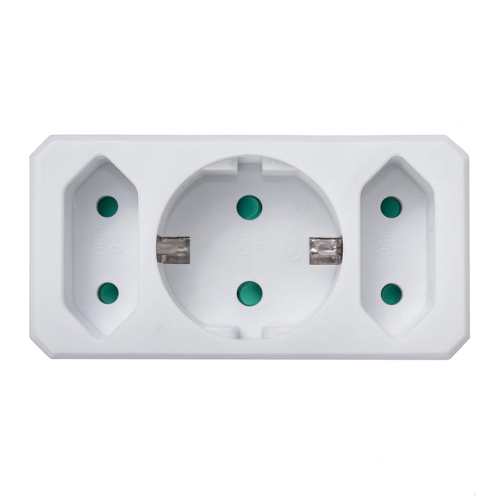 Spina multipla 1x16 Maclean Energy MCE211 1x16A con RANAARDE