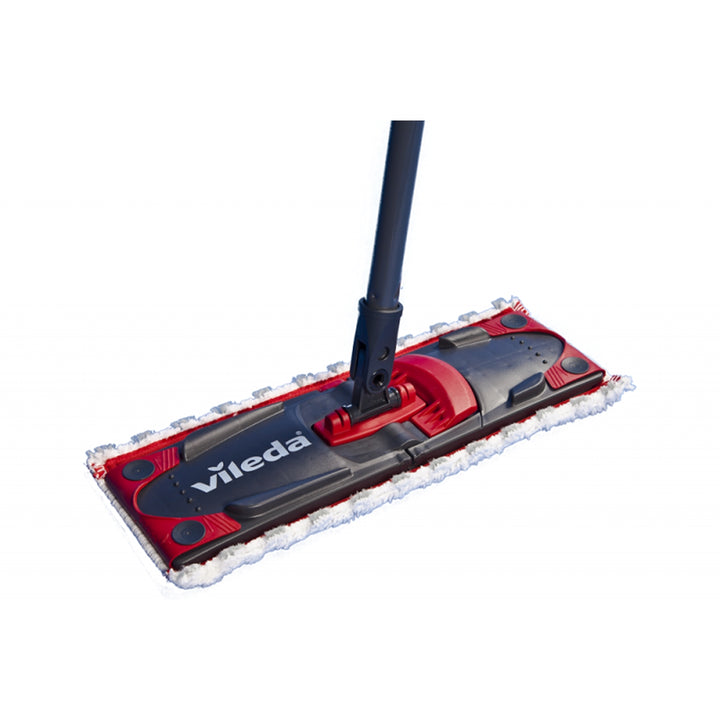 Vileda ultramax Flat MOP con asta telescopica Pavimenti puliti - mani asciutte