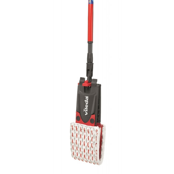 Vileda ultramax Flat MOP con asta telescopica Pavimenti puliti - mani asciutte