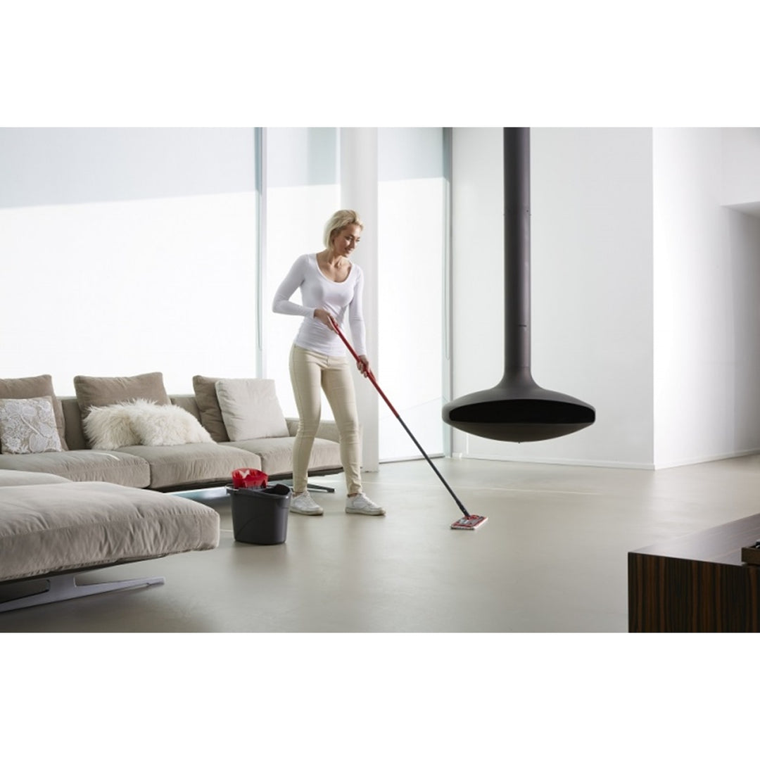 Vileda ultramax Flat MOP con asta telescopica Pavimenti puliti - mani asciutte