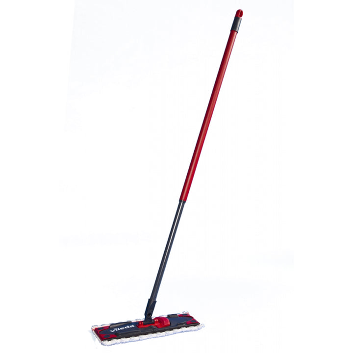 Vileda ultramax Flat MOP con asta telescopica Pavimenti puliti - mani asciutte