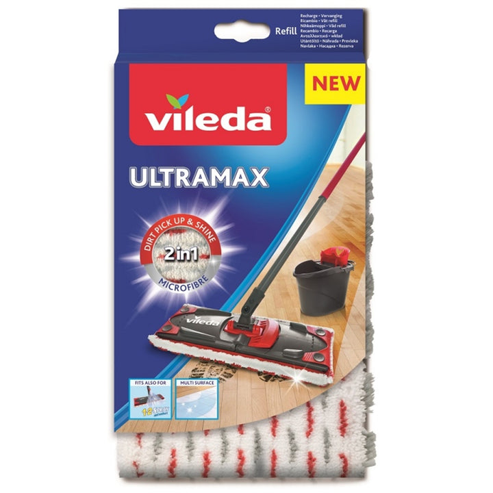 Vileda Ultramax sostituzione mop 2in1 con fibre microattive