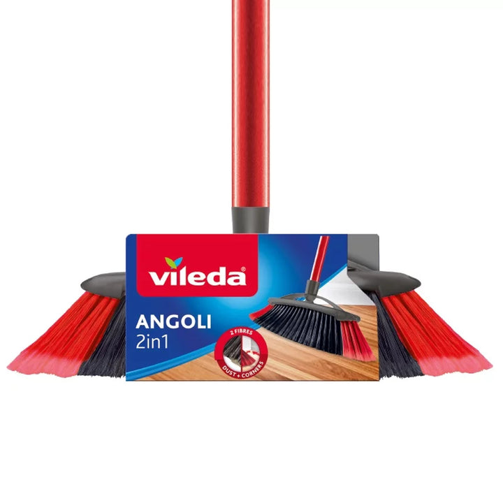 2 in 1 Vileda XXL VILEDA 2 in 1 XXL XXL Due tipi di setole con Manico