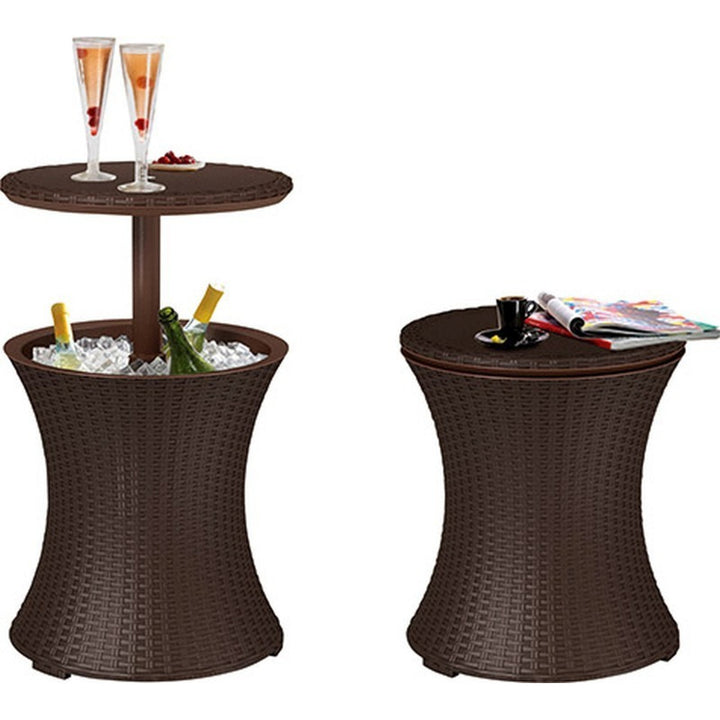 Keter Cool Bar Rattan marrone