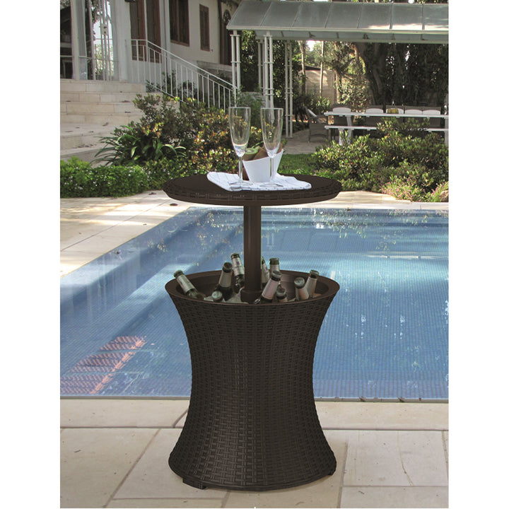 Keter Cool Bar Rattan marrone