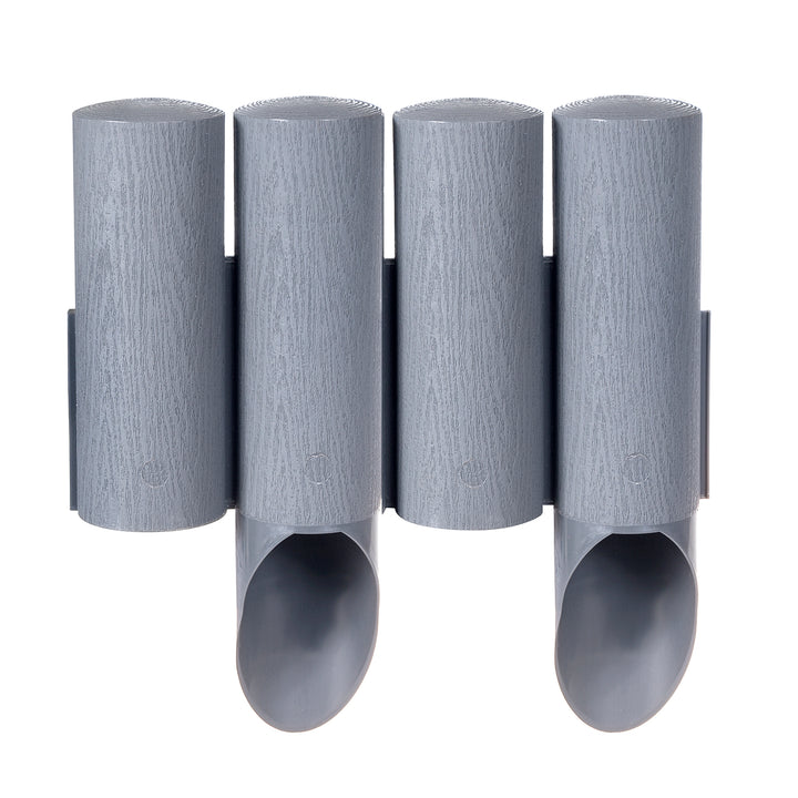 Cellfast Garden Lawn Edge Border Palisade Plastic con struttura in legno