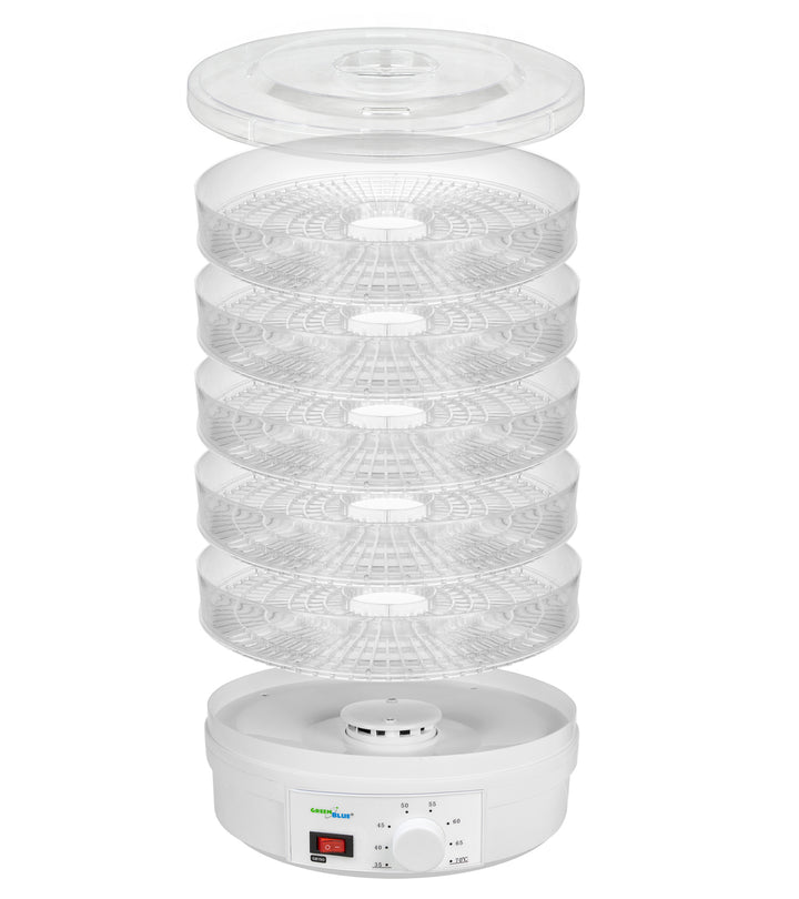 GreenBlue GB190 - 250 W - 5 vassoi - da 35 a 70 ° C