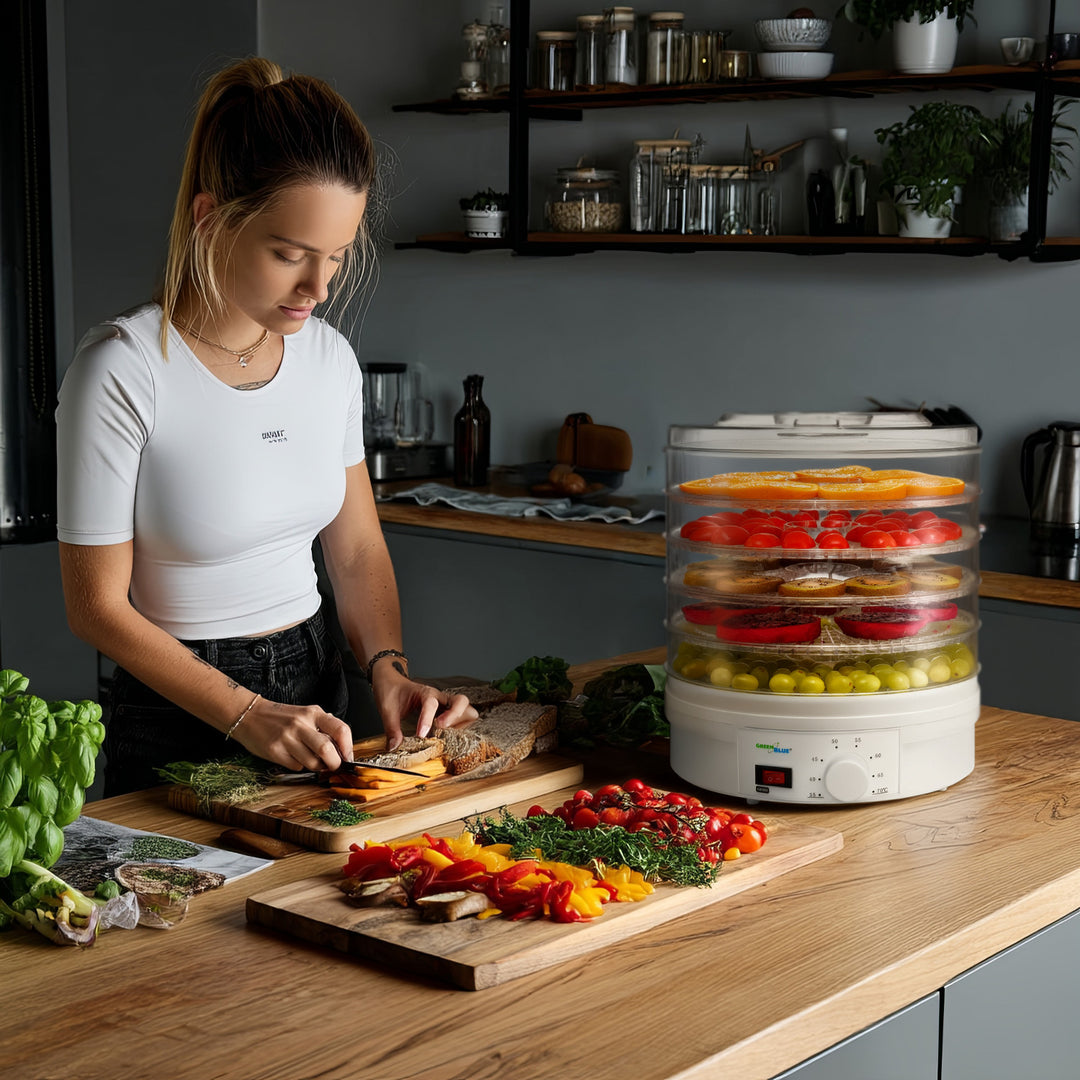 GreenBlue GB190 - 250 W - 5 vassoi - da 35 a 70 ° C