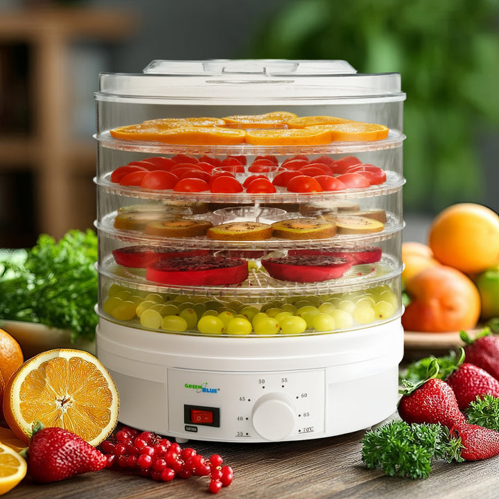 GreenBlue GB190 - 250 W - 5 vassoi - da 35 a 70 ° C