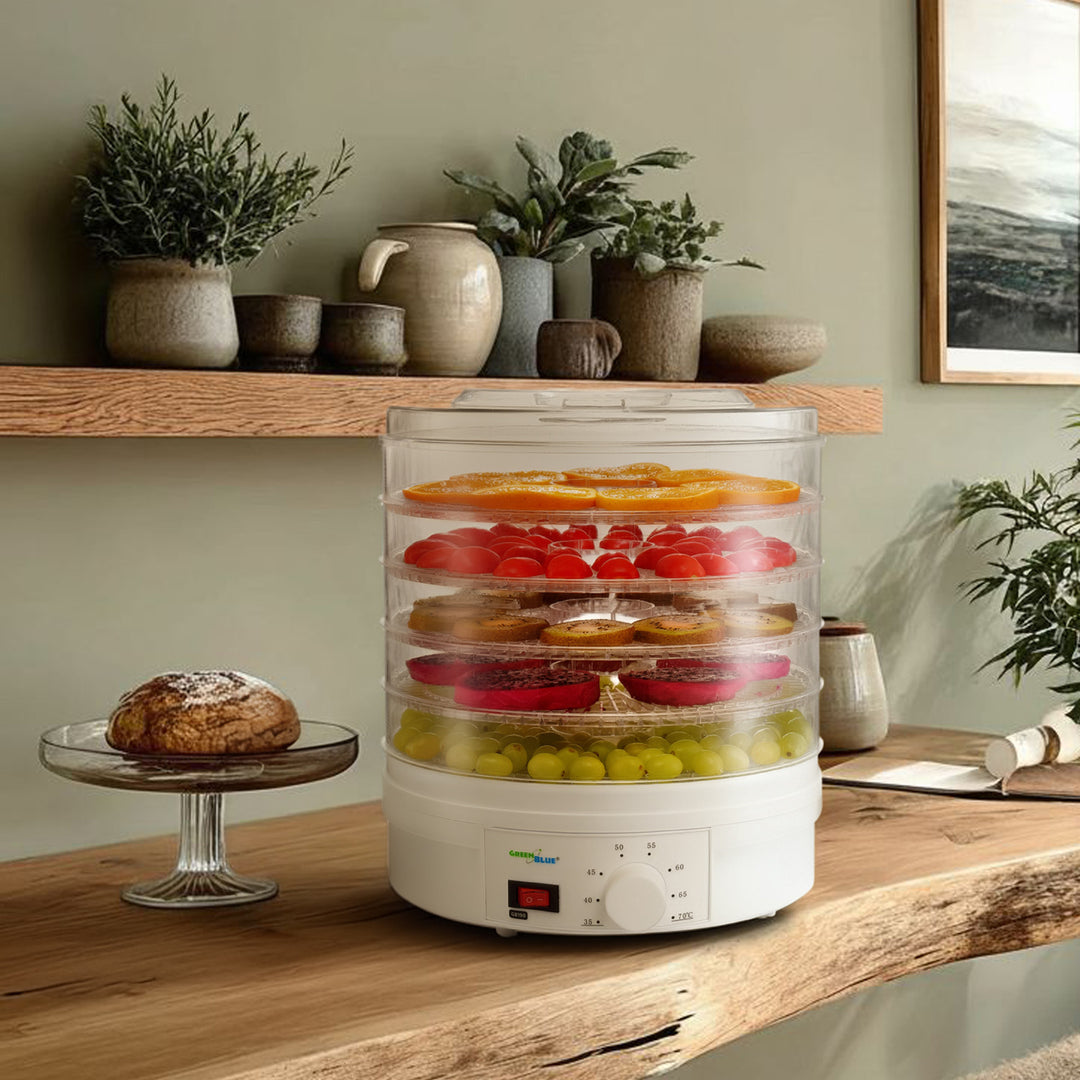 GreenBlue GB190 - 250 W - 5 vassoi - da 35 a 70 ° C