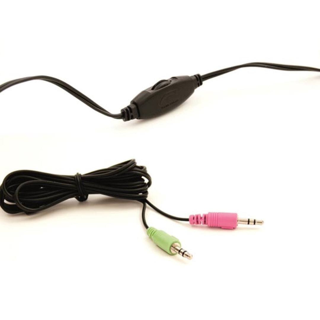 Cuffie Eminent con microfono, controllo del volume, jack da 3,5 mm, EM3563