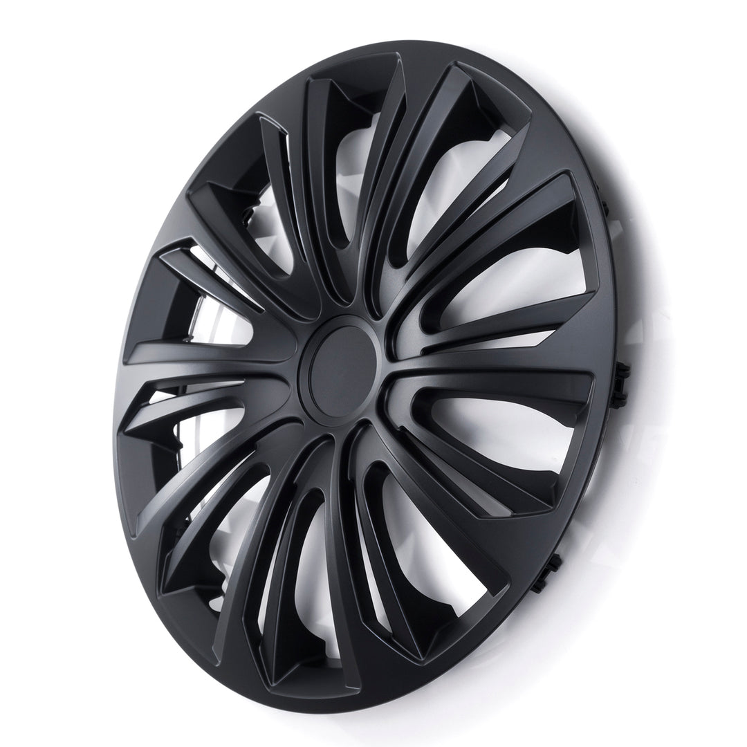 Set di 4 Copricerchi 14 " STRONG colore nero opaco