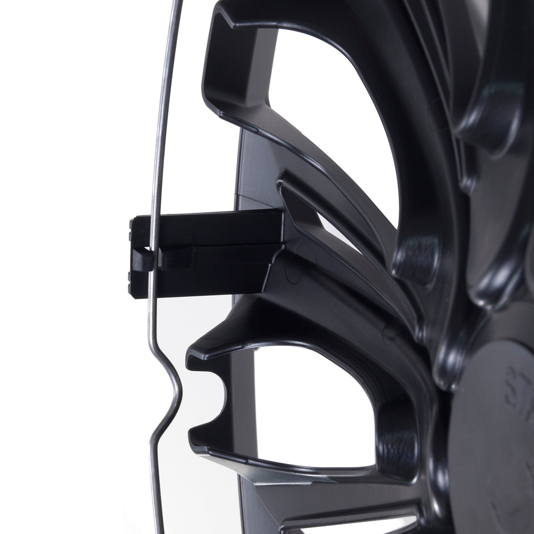 Set di 4 Copricerchi 14 " STRONG colore nero opaco