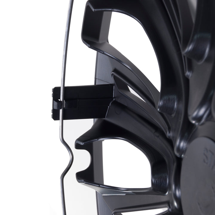 Set di 4 Copricerchi 14 " STRONG colore nero opaco