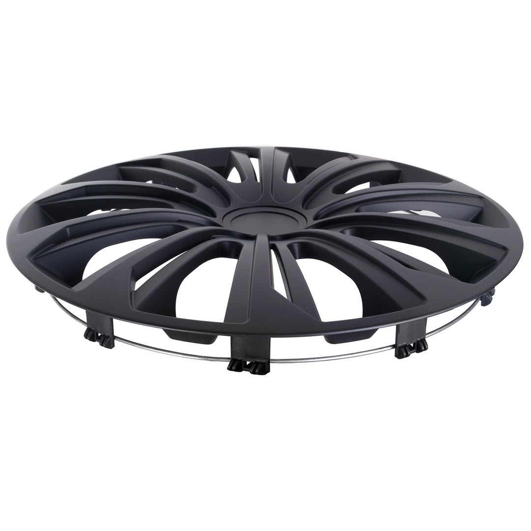 Set di 4 Copricerchi 14 " STRONG colore nero opaco