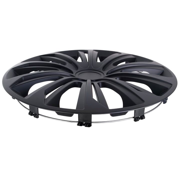 Set di 4 Copricerchi 14 " STRONG colore nero opaco