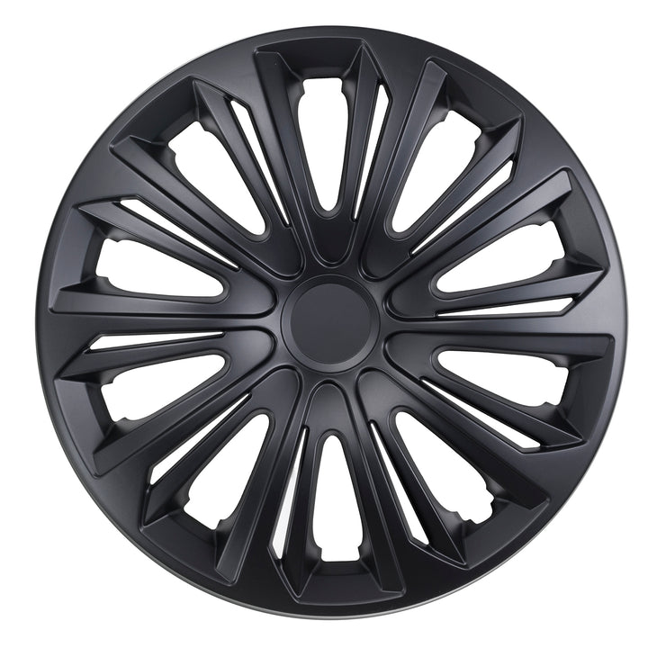 Set di 4 Copricerchi 14 " STRONG colore nero opaco