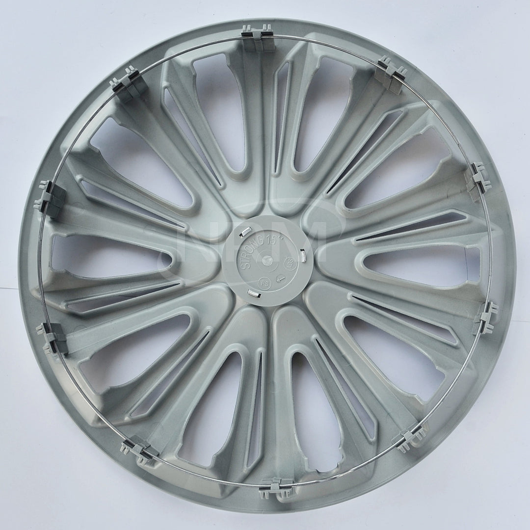 set di 4 copricerchioni Strong Grafite opaco 14 " laccato