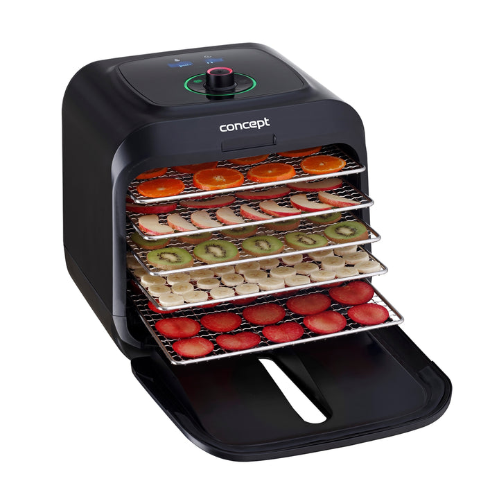 Essiccatore per alimenti Concept Infra 500W: frutta, verdura, funghi, erbe, fiori e carne