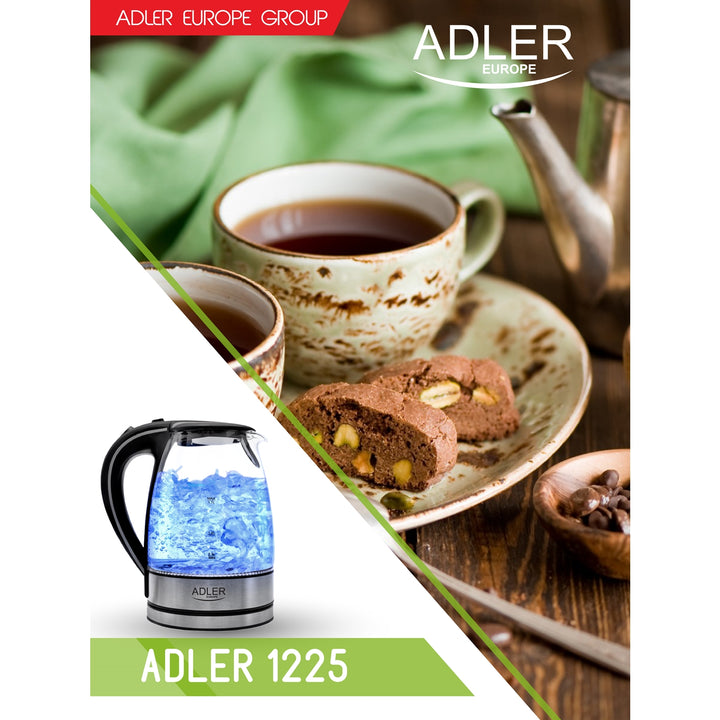 GLASS WIRELEL CIRCUIT 1.7 L ADLER AD1225 QUALITY