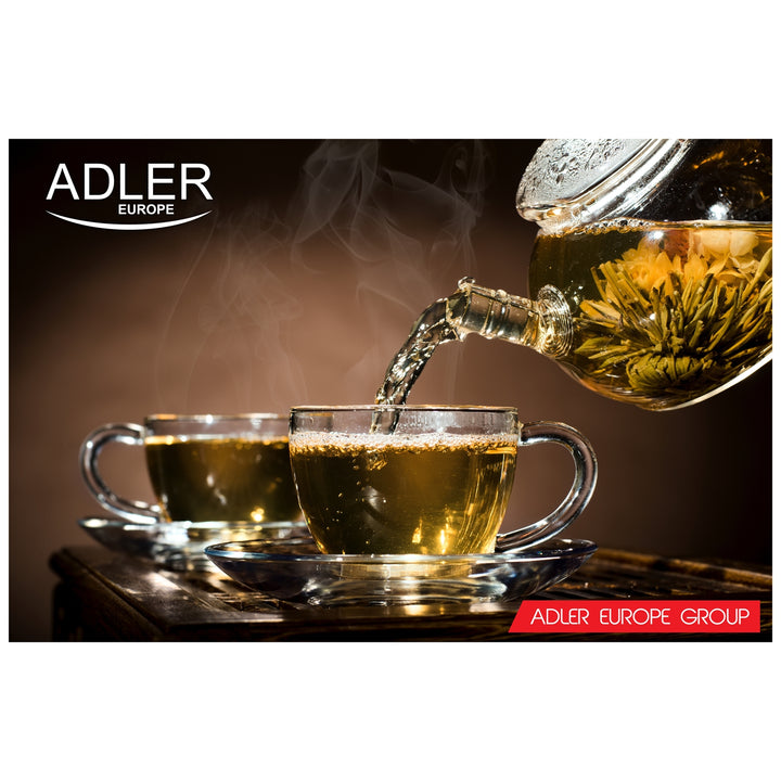 GLASS WIRELEL CIRCUIT 1.7 L ADLER AD1225 QUALITY