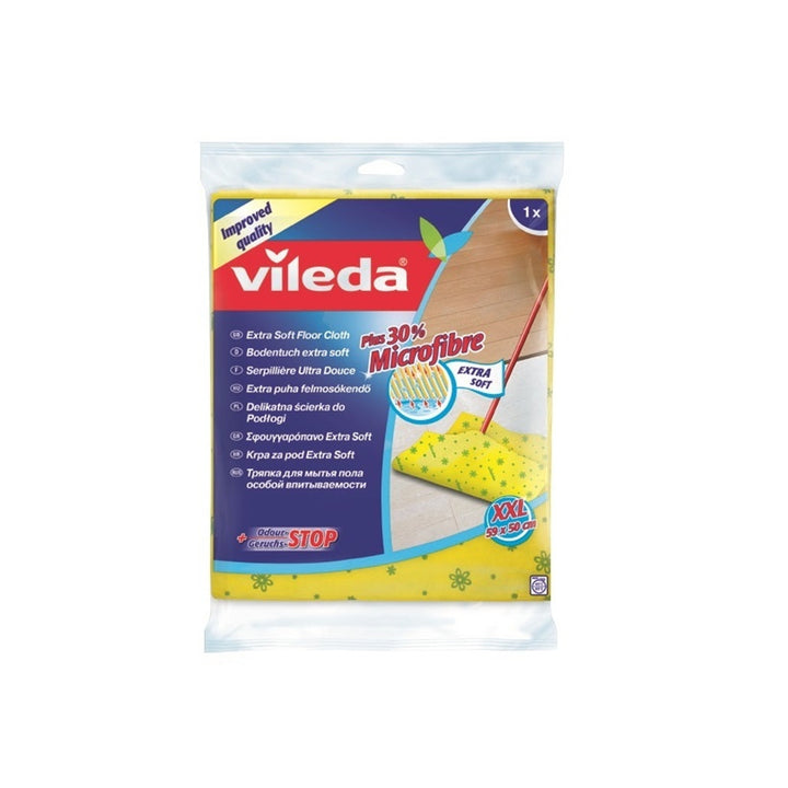 Panno per pavimenti Vileda Odor Stop con fibre micro-attive agli ioni d'argento