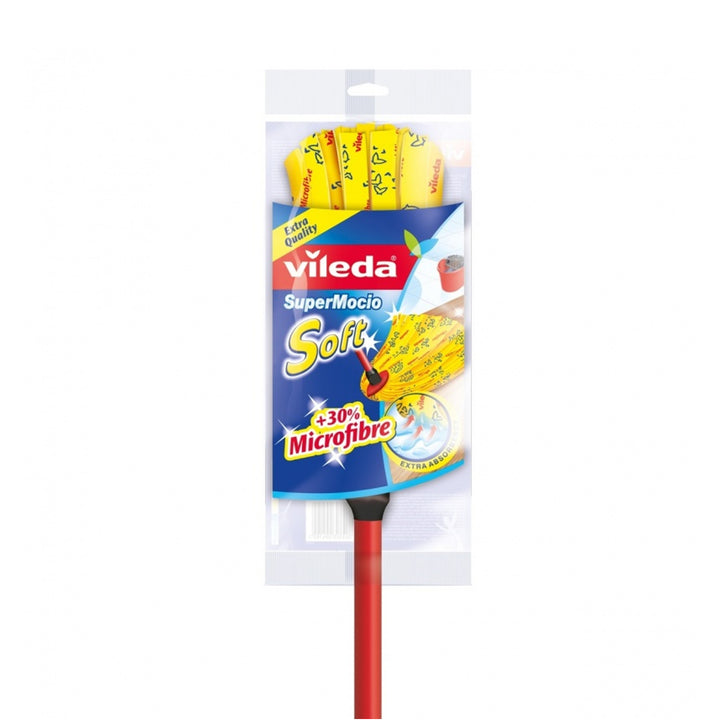 Vileda Mop SuperMocio Soft set con asta di qualità