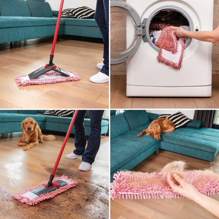 Vileda Mop i ciniglia 3D con barra orizzontale Panno in Microfibra