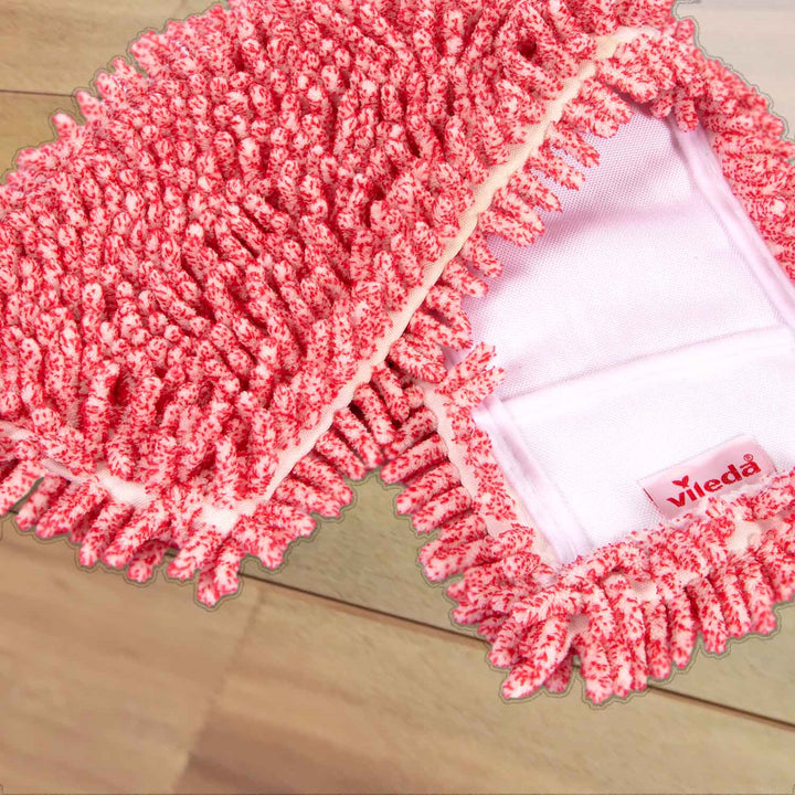 Vileda Mop i ciniglia 3D con barra orizzontale Panno in Microfibra