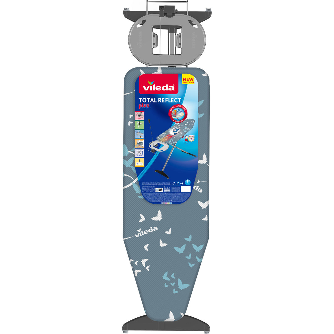 Tavola da stiro Total Reflect Plus con rivestimento metallico al 100%
