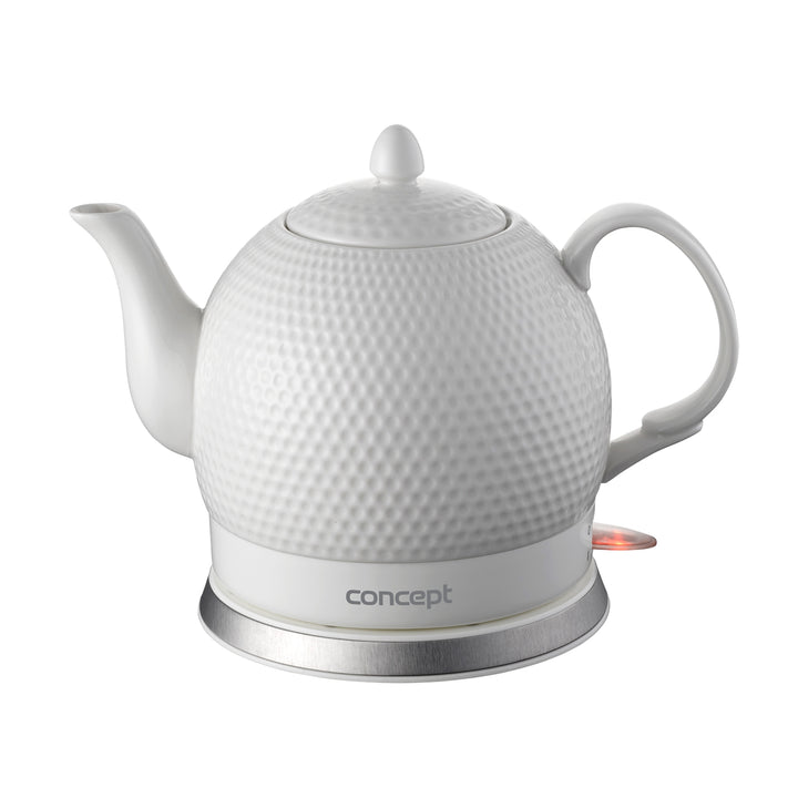 Concept Golf RK0050 Bollitore elettrico 1,2 litri, senza fili, in ceramica, 1000 W