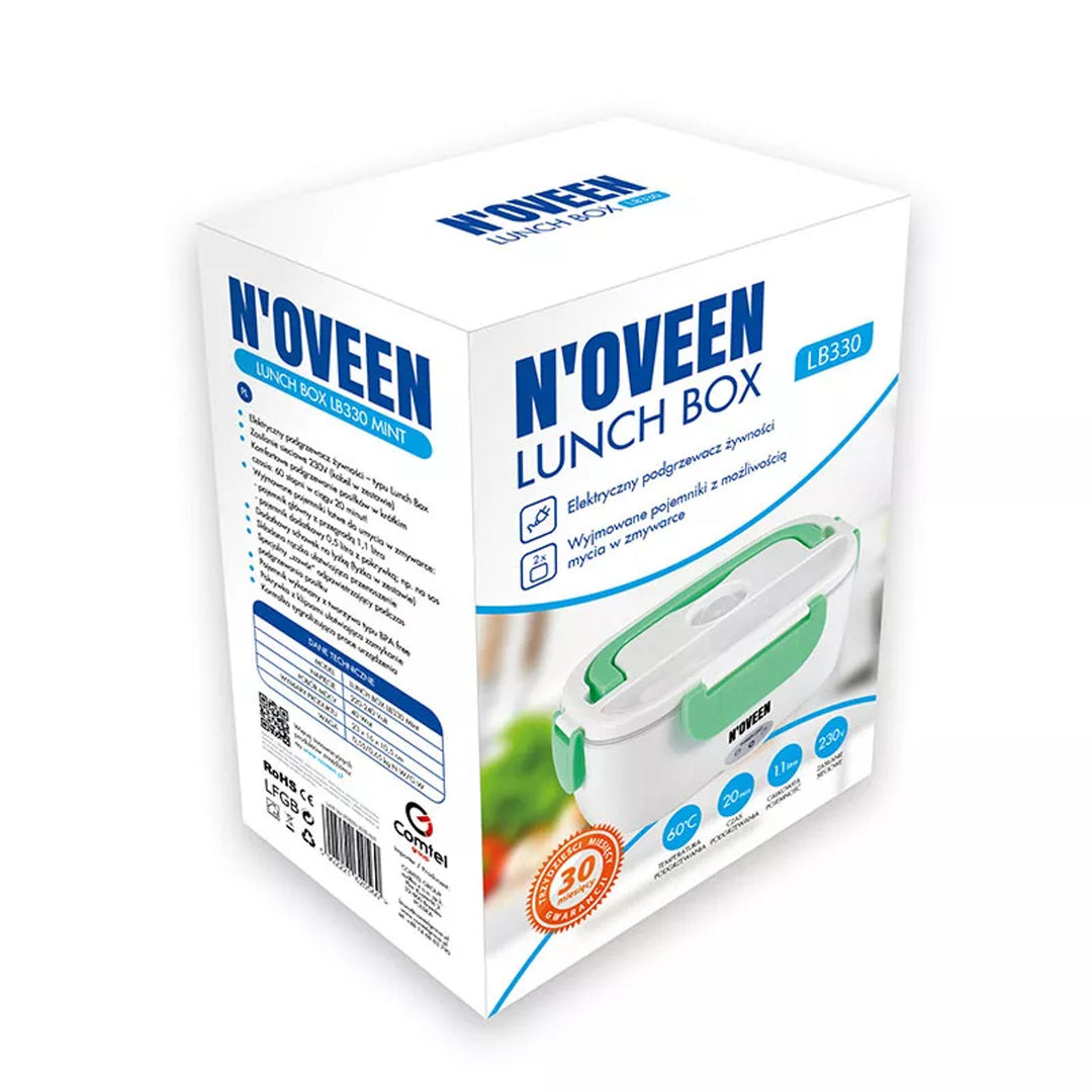 Riscaldatore elettrico per il pranzo al sacco Noveen LB330 color menta