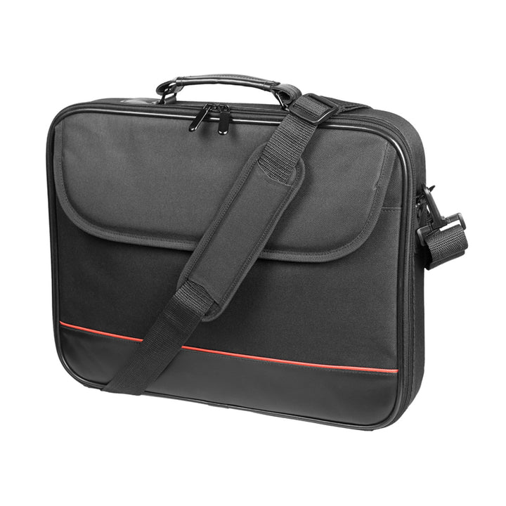 Borsa per notebook 17'' Tracer, tasca esterna con chiusura in velcro, cerniera a doppio cursore, Straight