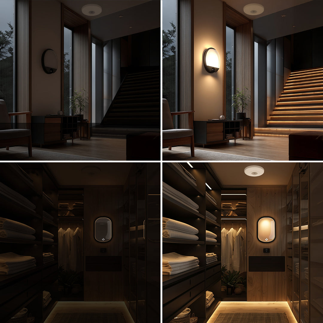 Sensore a soffitto con sensore di movimento PIR Maclean Energy MCE231 portata max 100 W (LED) 6 m