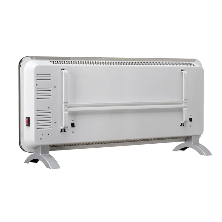 Convettore elettrico temperato in vetro Concept KS4000 bianco