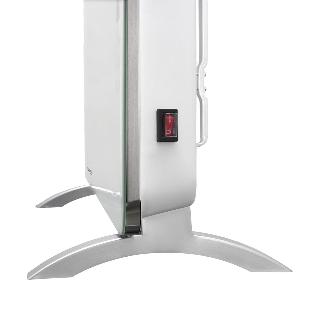 Convettore elettrico temperato in vetro Concept KS4000 bianco
