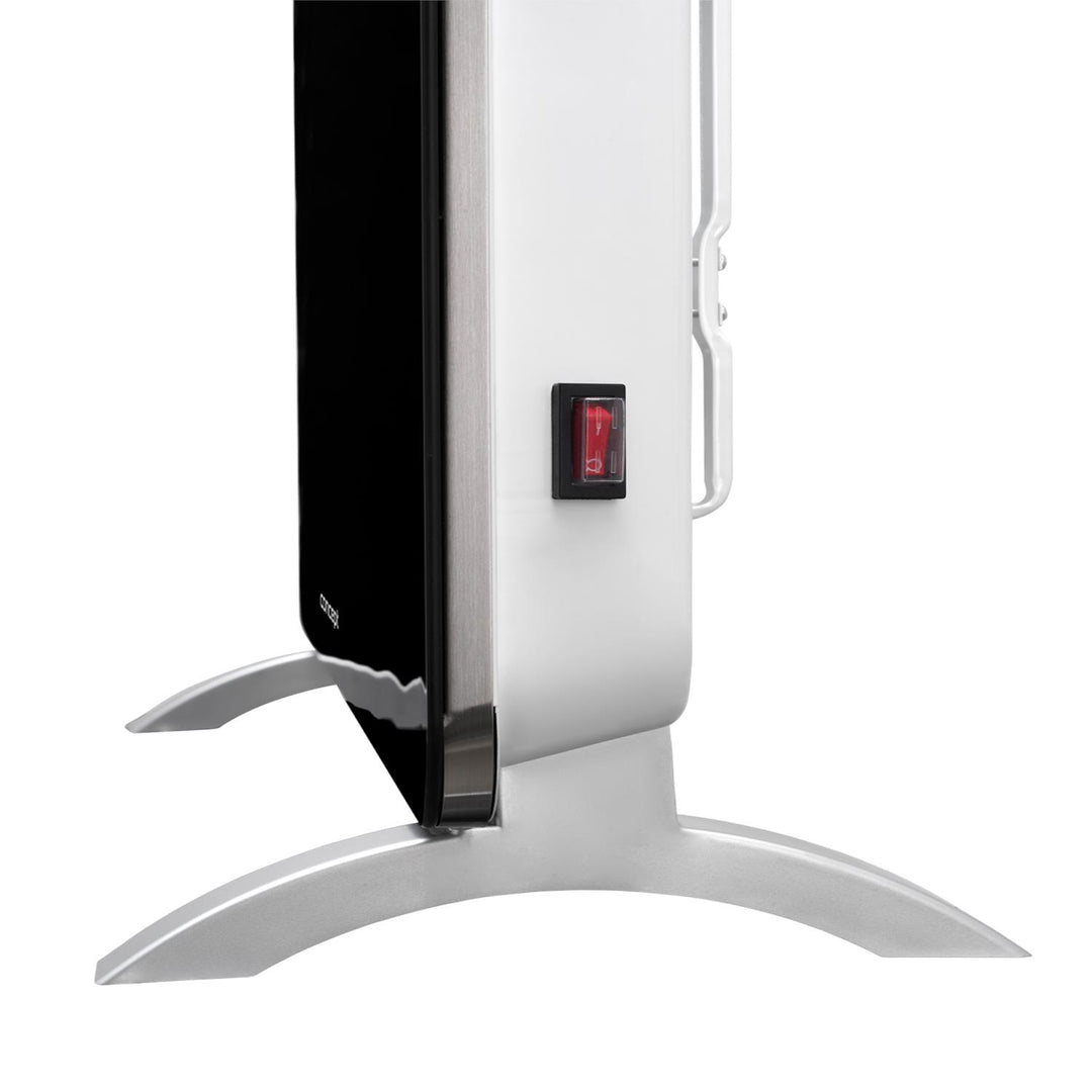 Convettore elettrico vetro temperato Concept KS4010 nero