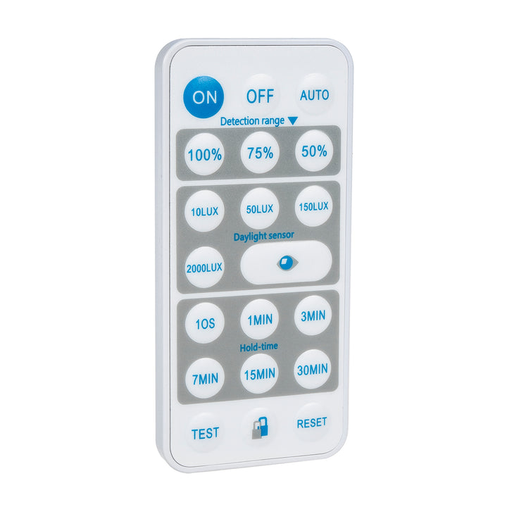 Sensore di movimento a infrarossi con telecomando IP65, max 800 W (lampadina), max 1200 W (LED) MCE241 Maclean Energy