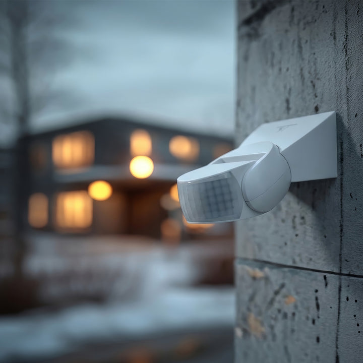 Sensore di movimento a infrarossi con telecomando IP65, max 800 W (lampadina), max 1200 W (LED) MCE241 Maclean Energy