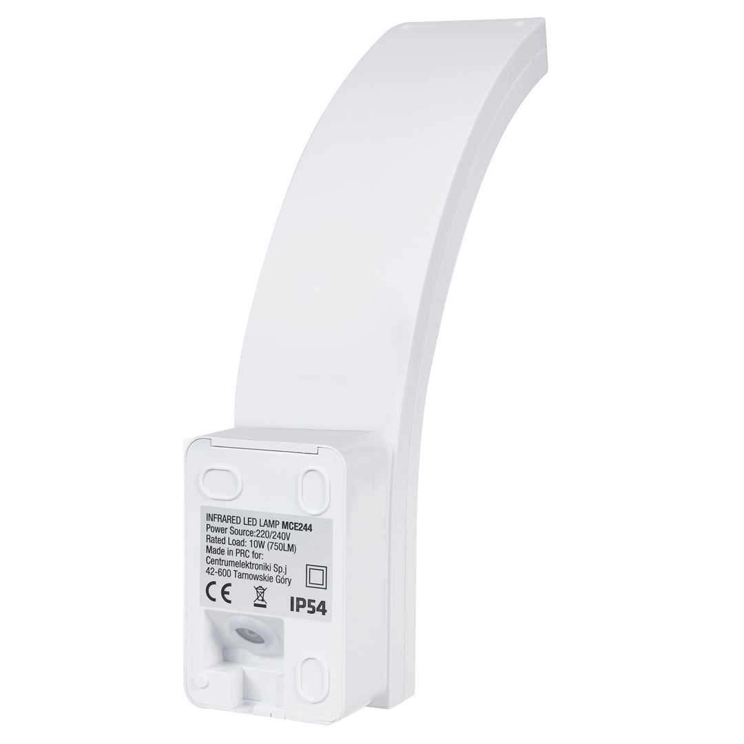 Lampada a LED con sensore di movimento a infrarossi 140 ° 750lm grado 9m gamma IP54 Area esterna impermeabile